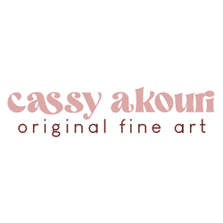 Cassy Akouri Art logo