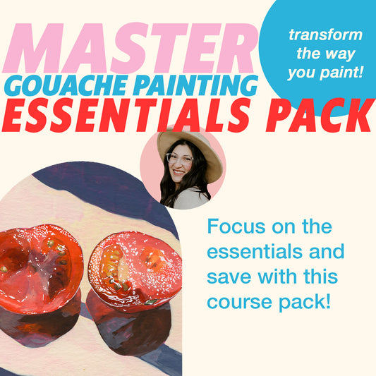 ESSENTIALS PACK Master Gouache Painting Course