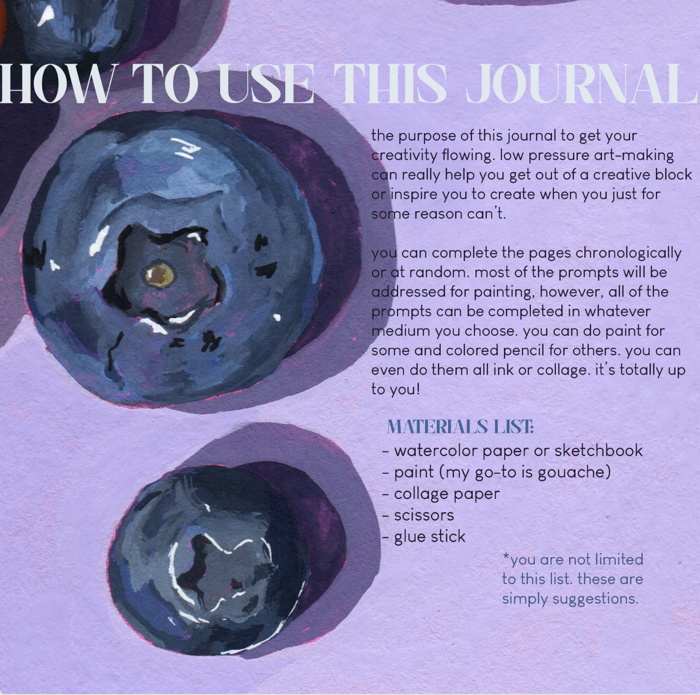 30 Days of Art Prompts