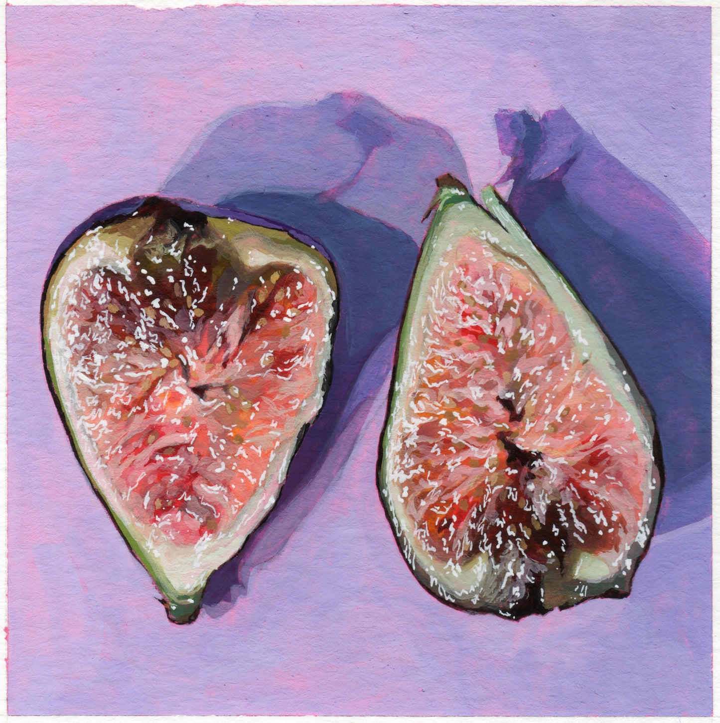 Small Figs on Purple no. 2