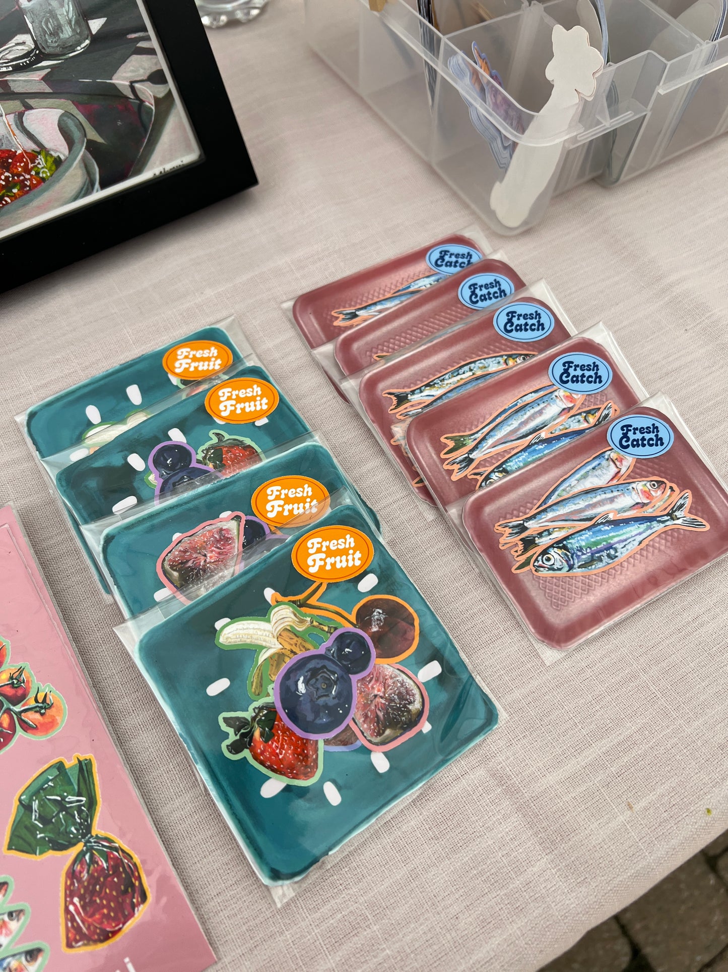 Sardines in a Tray Sticker Pack